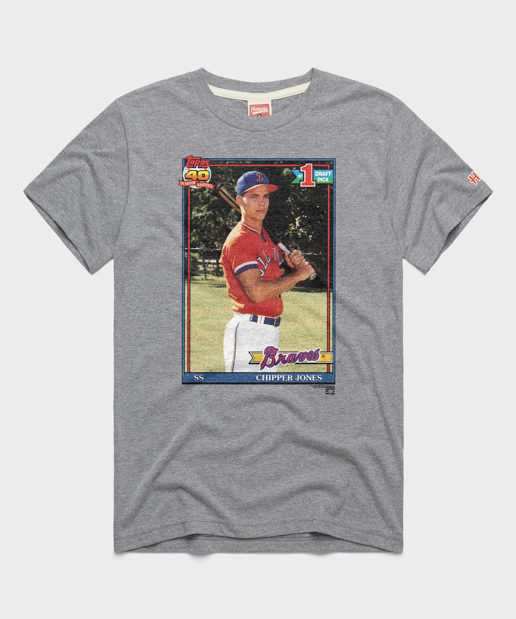 1991 Topps Baseball Chipper Jones Braves product image 1