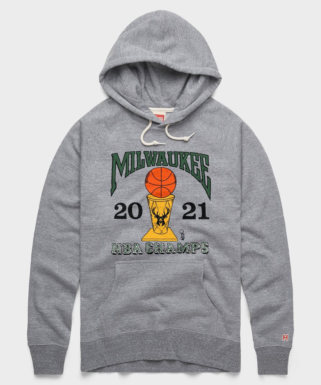 2021 NBA Champions Bucks Hoodie product image 1