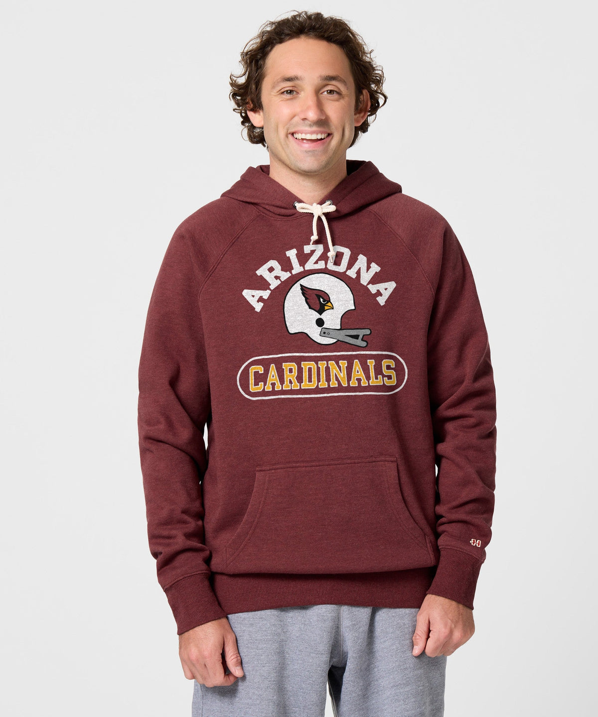 Arizona Cardinals Throwback Helmet Hoodie product image 3