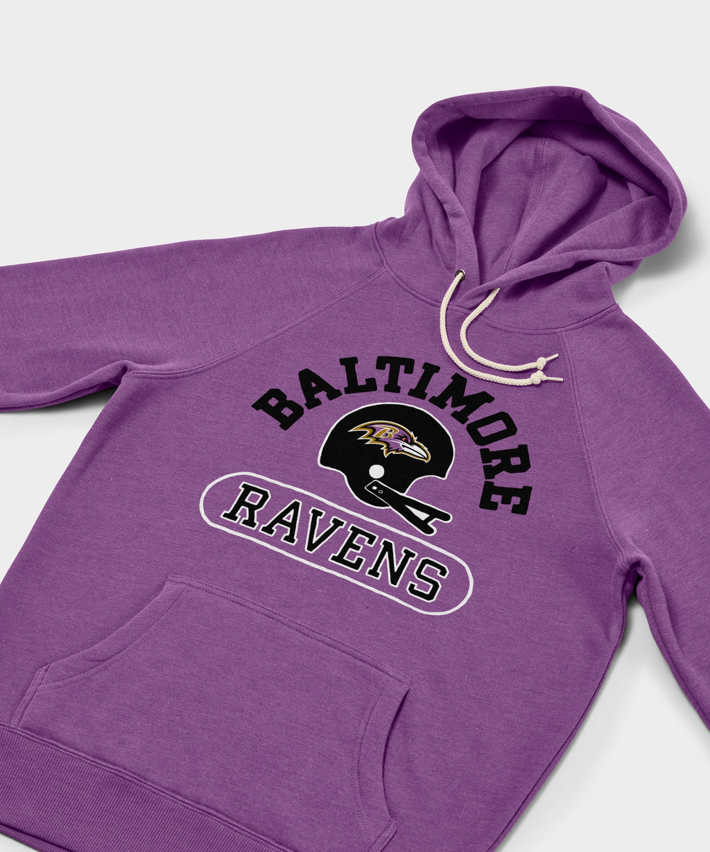 Baltimore Ravens Throwback Helmet Hoodie product image 2