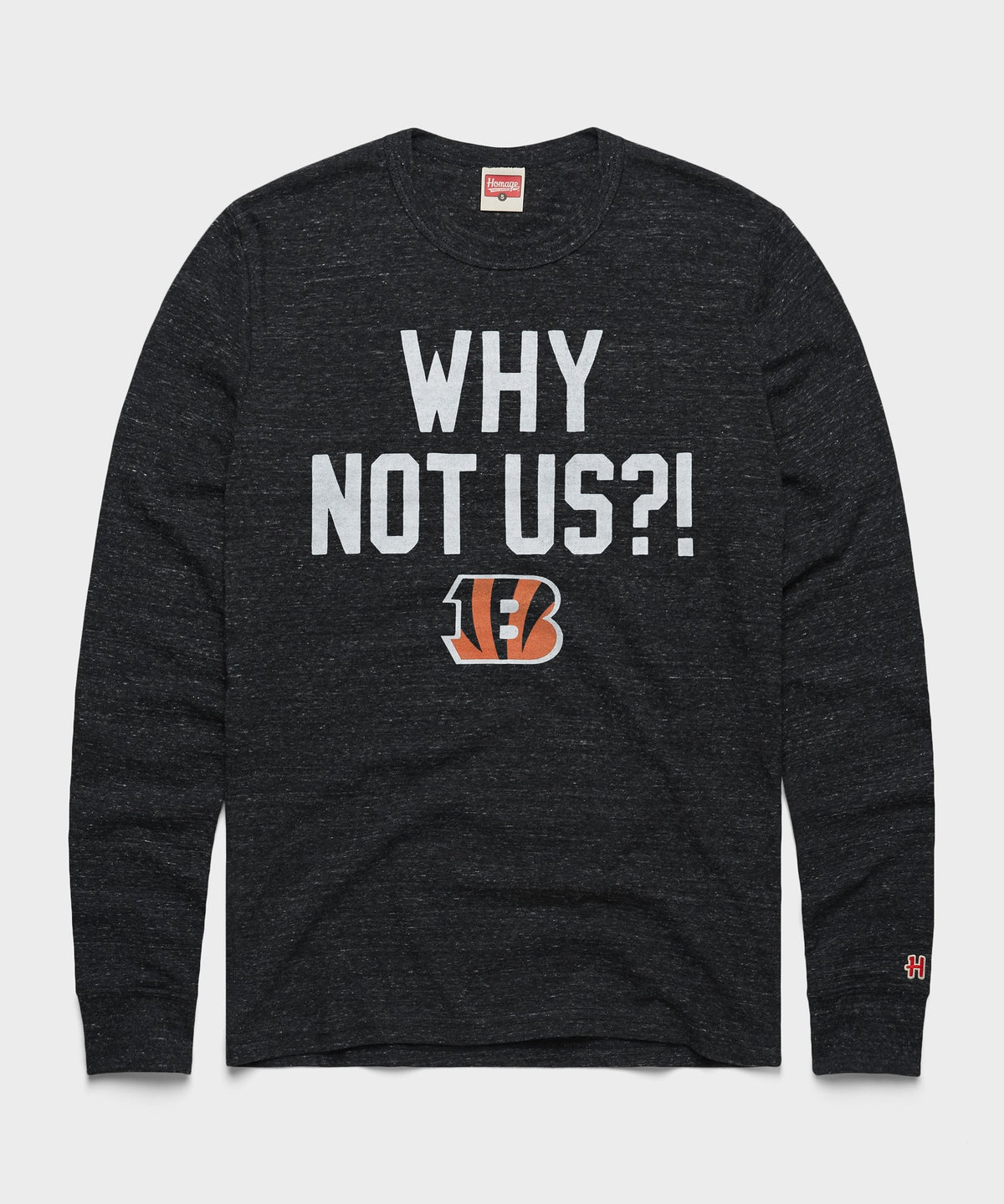 Bengals Why Not Us? Long Sleeve Tee product image 1