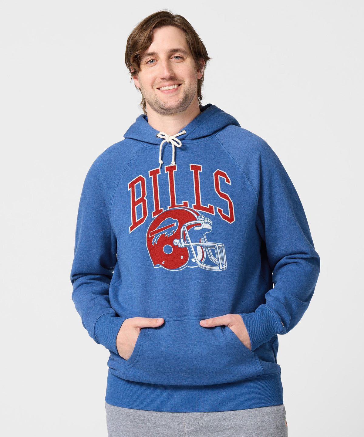 Buffalo Bills Helmet Retro Hoodie product image 3