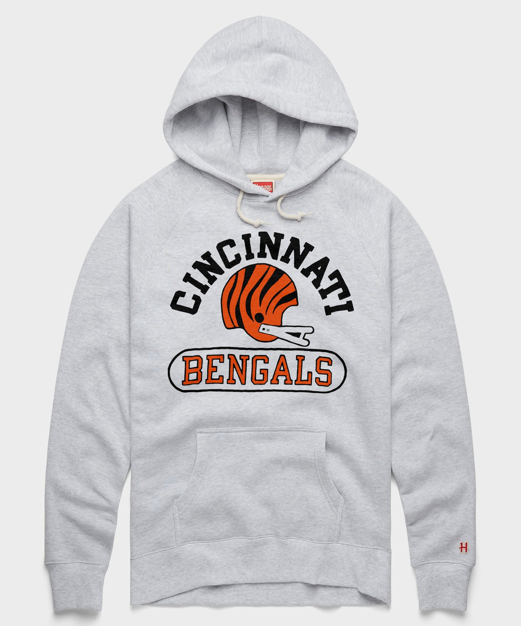 Cincinnati Bengals Throwback Helmet Hoodie product image 1