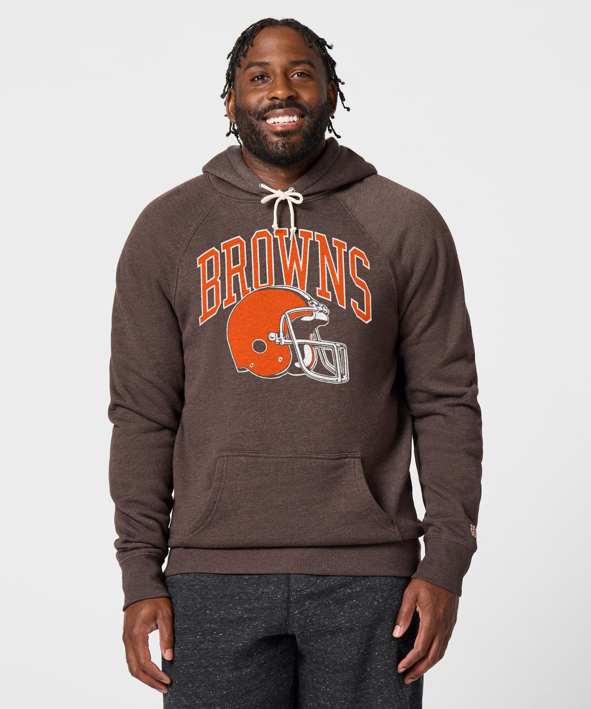 Cleveland Browns Helmet Retro Hoodie product image 3