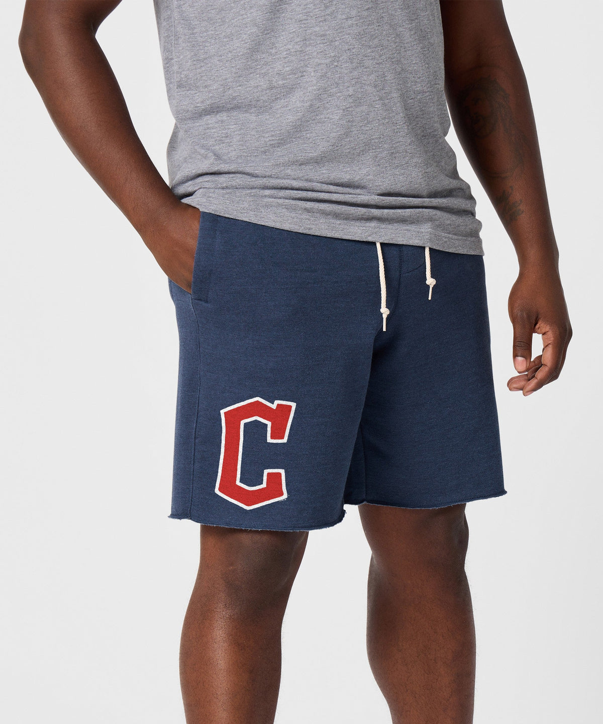 Cleveland Guardians Cap Logo '22 Sweat Shorts