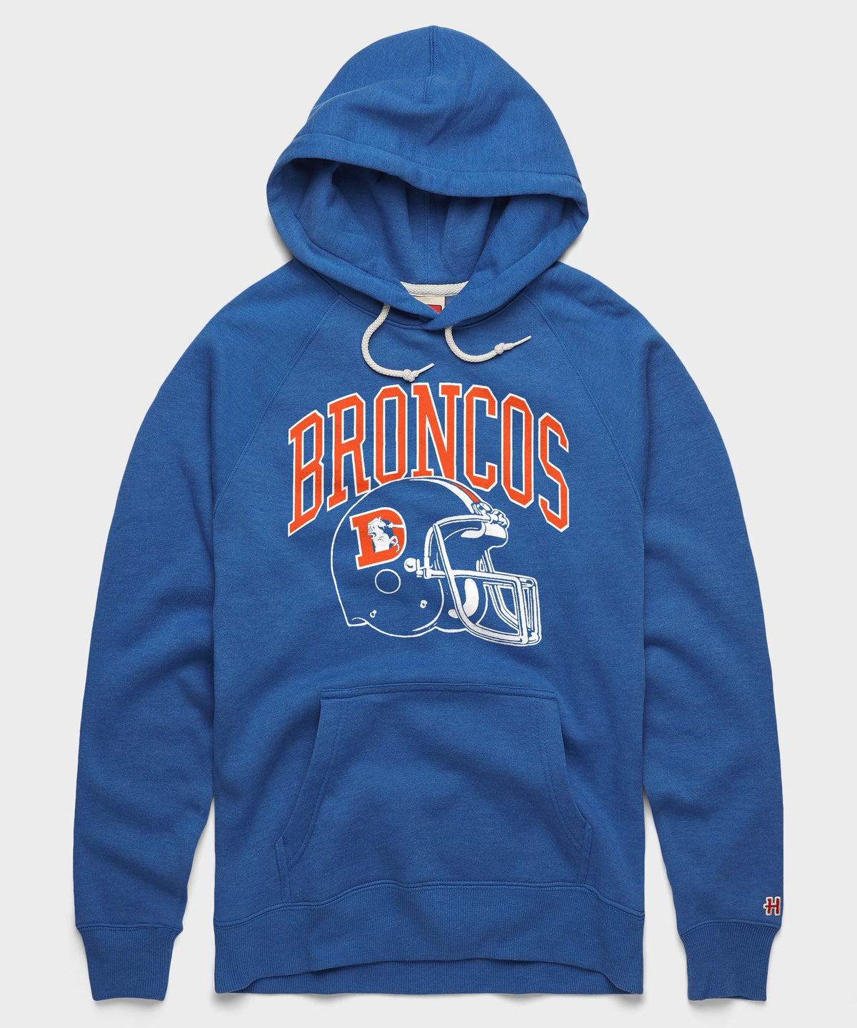 Denver Broncos Helmet Retro Hoodie product image 1