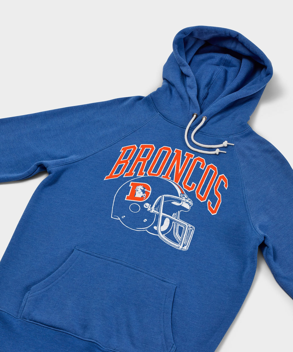 Denver Broncos Helmet Retro Hoodie product image 2