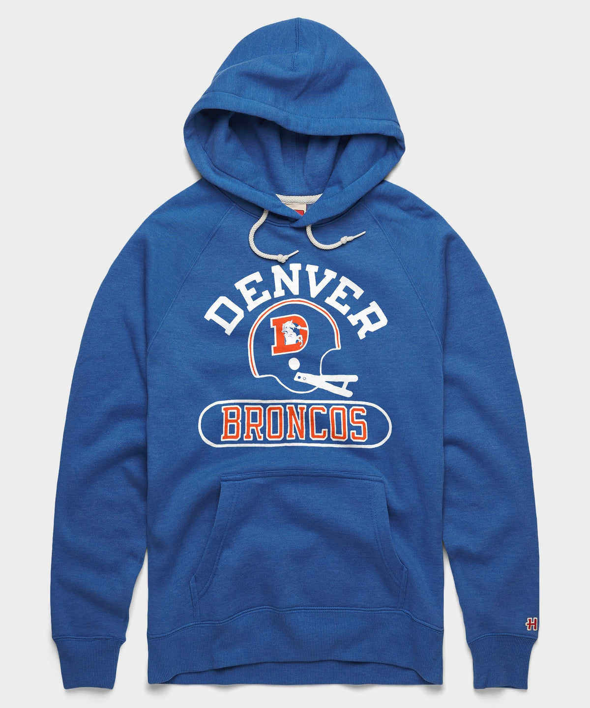 Denver Broncos Throwback Helmet Hoodie product image 1