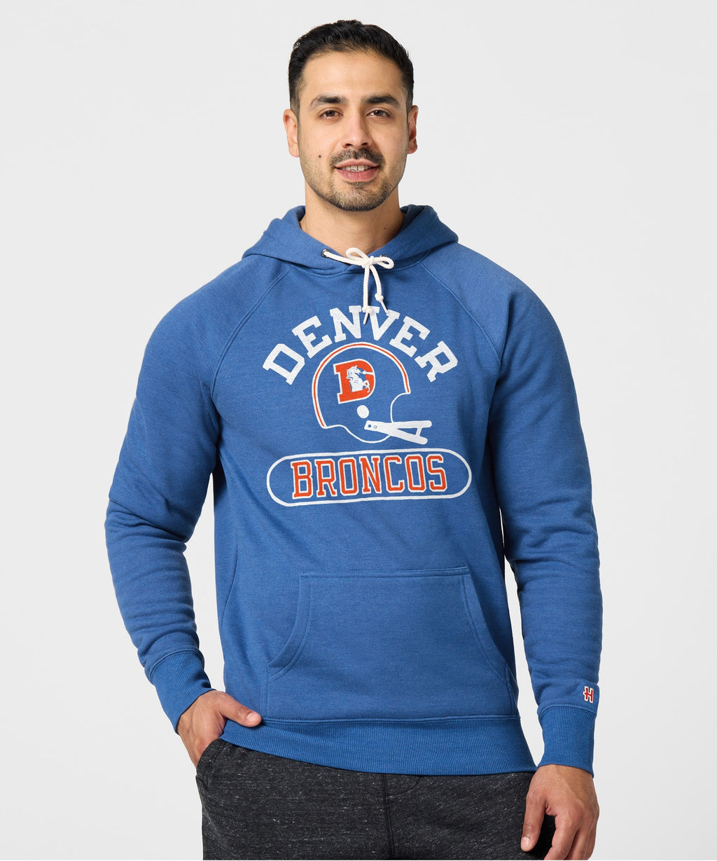Denver Broncos Throwback Helmet Hoodie product image 3