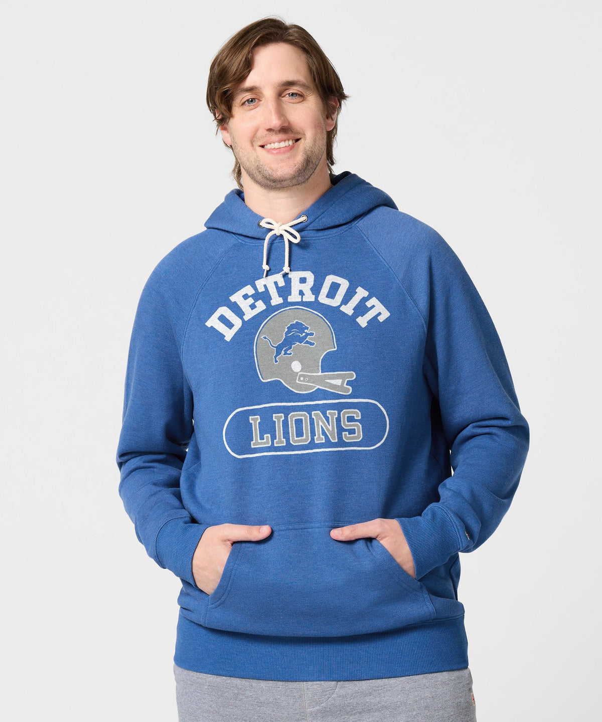 Detroit Lions Throwback Helmet Hoodie product image 3