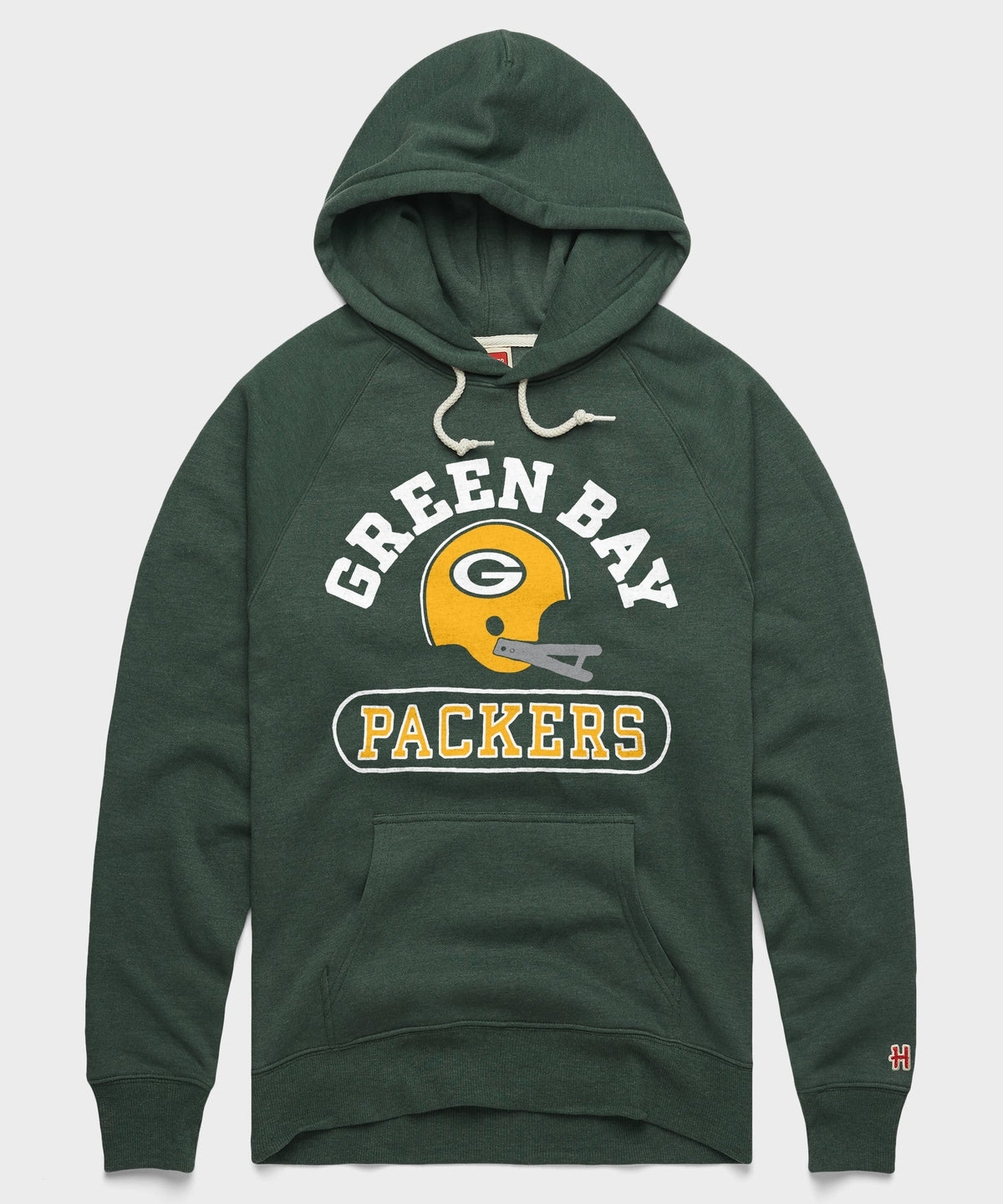 Green Bay Packers Throwback Helmet Hoodie product image 1