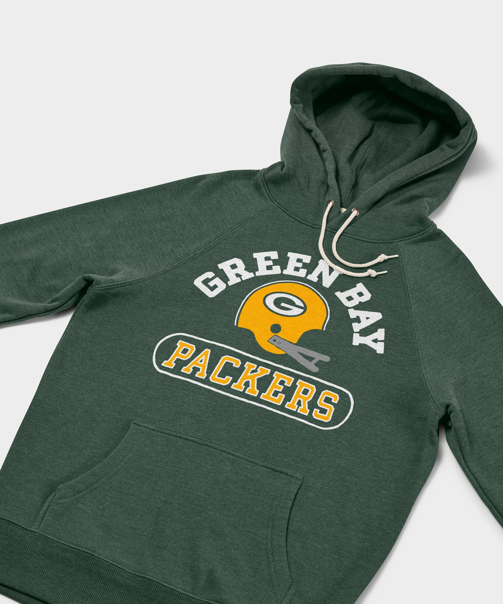 Green Bay Packers Throwback Helmet Hoodie product image 2