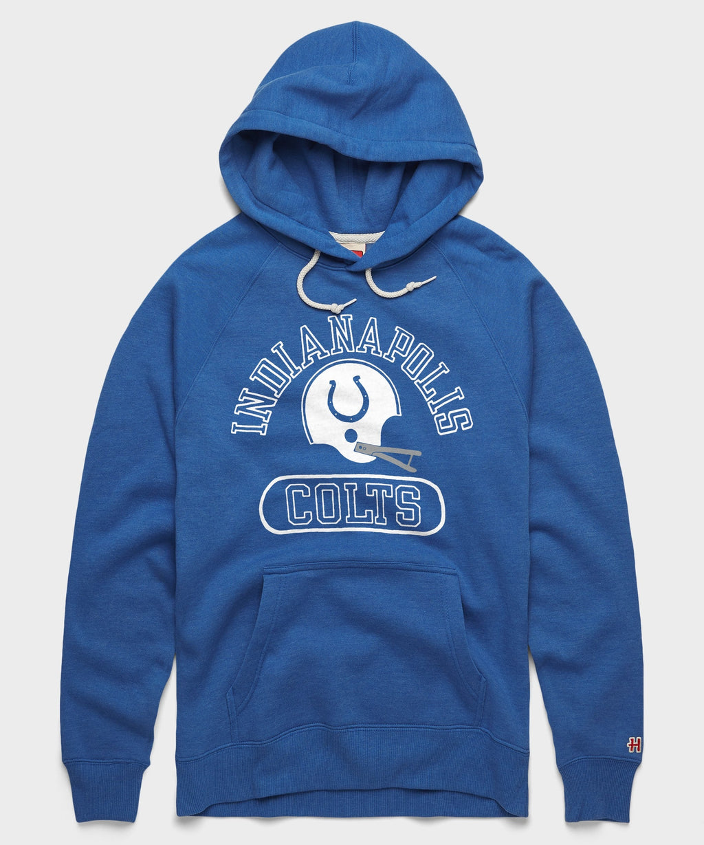 Indianapolis Colts Throwback Helmet Hoodie product image 1