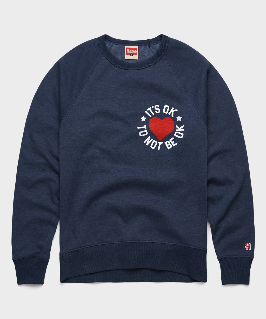 It's Ok To Not Be Ok Crewneck product image 1