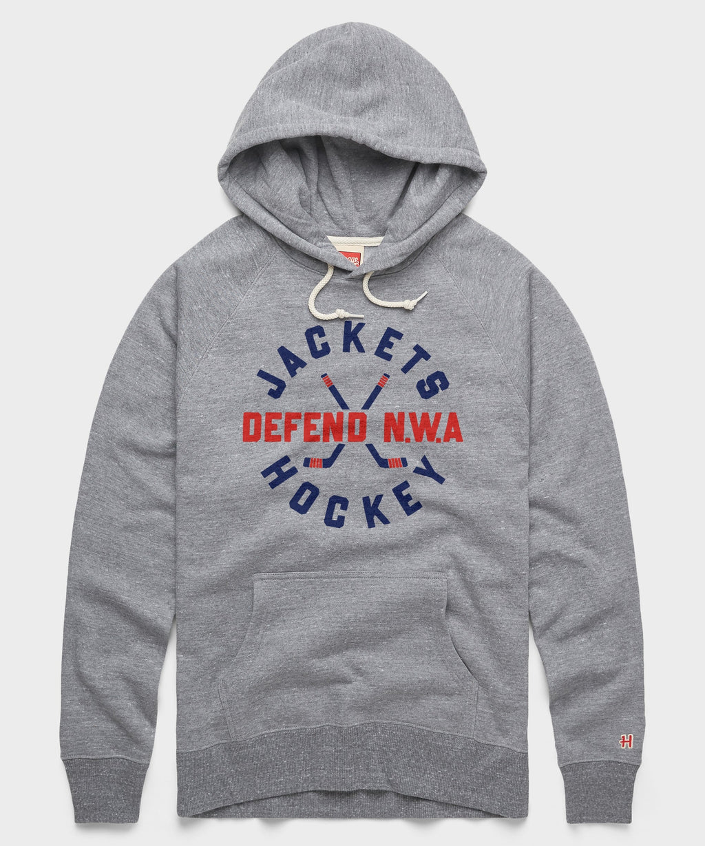 Jackets Hockey Defend NWA Hoodie product image 1