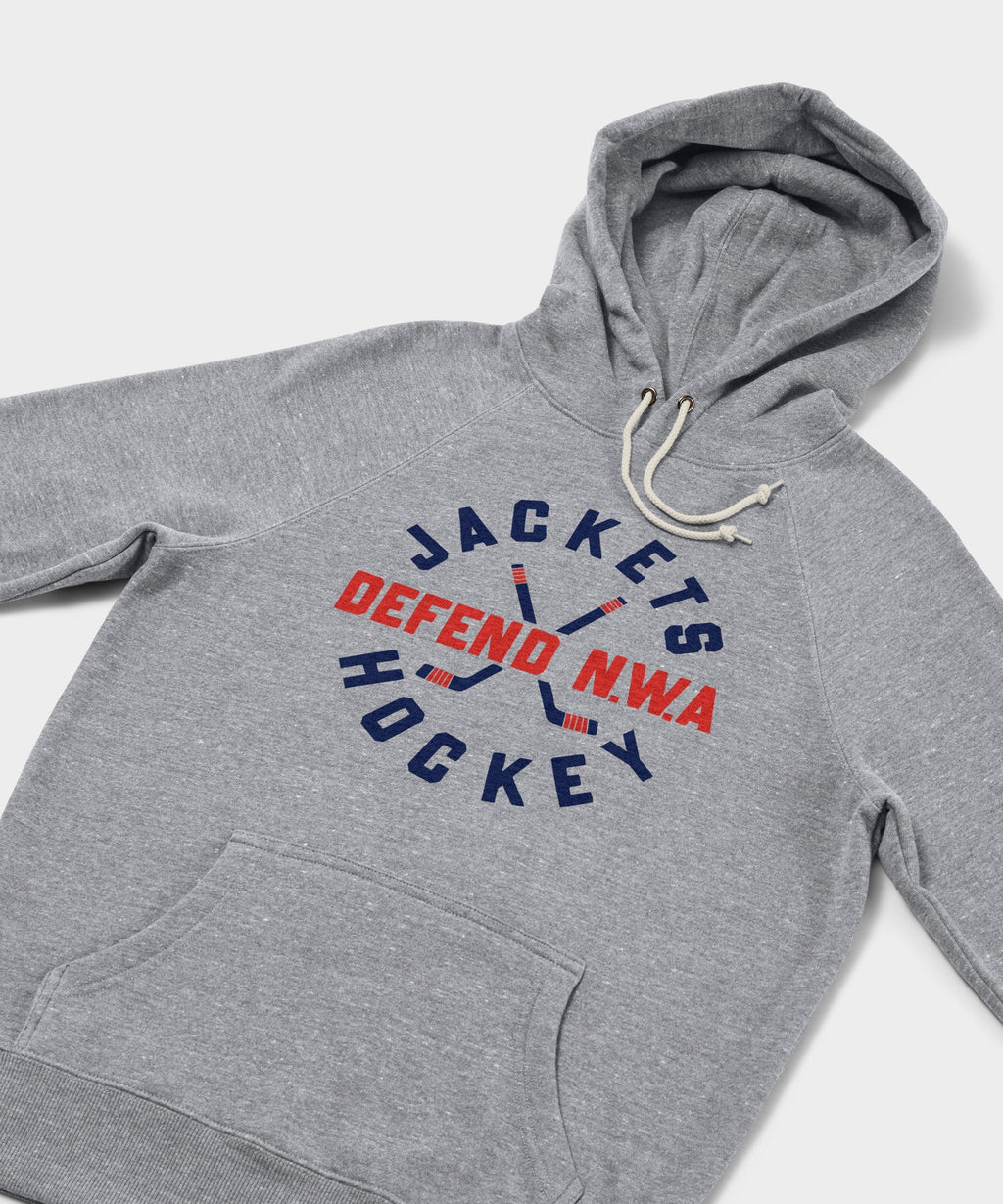 Jackets Hockey Defend NWA Hoodie product image 2