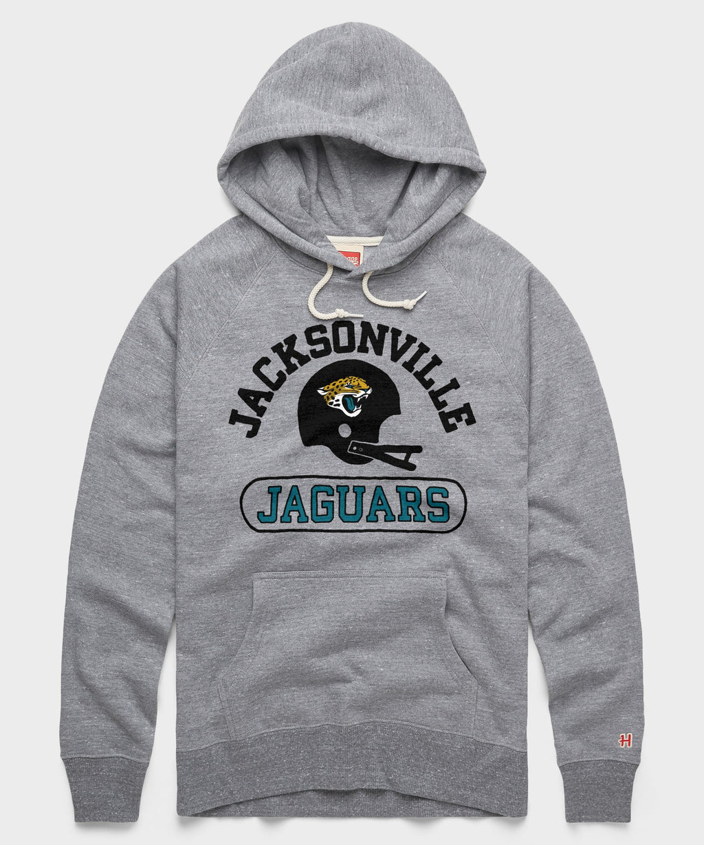 Jacksonville Jaguars Throwback Helmet Hoodie product image 1