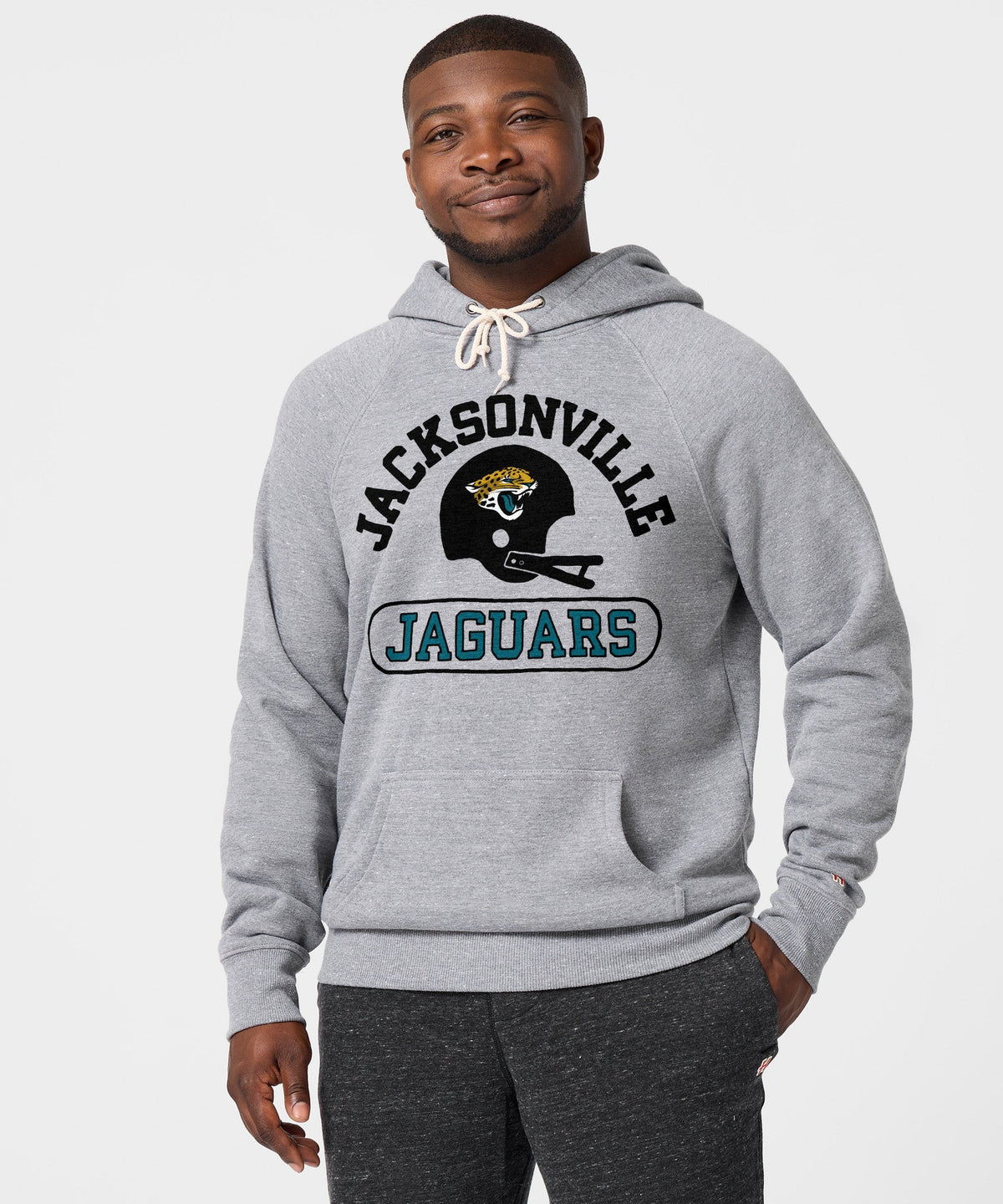 Jacksonville Jaguars Throwback Helmet Hoodie product image 3