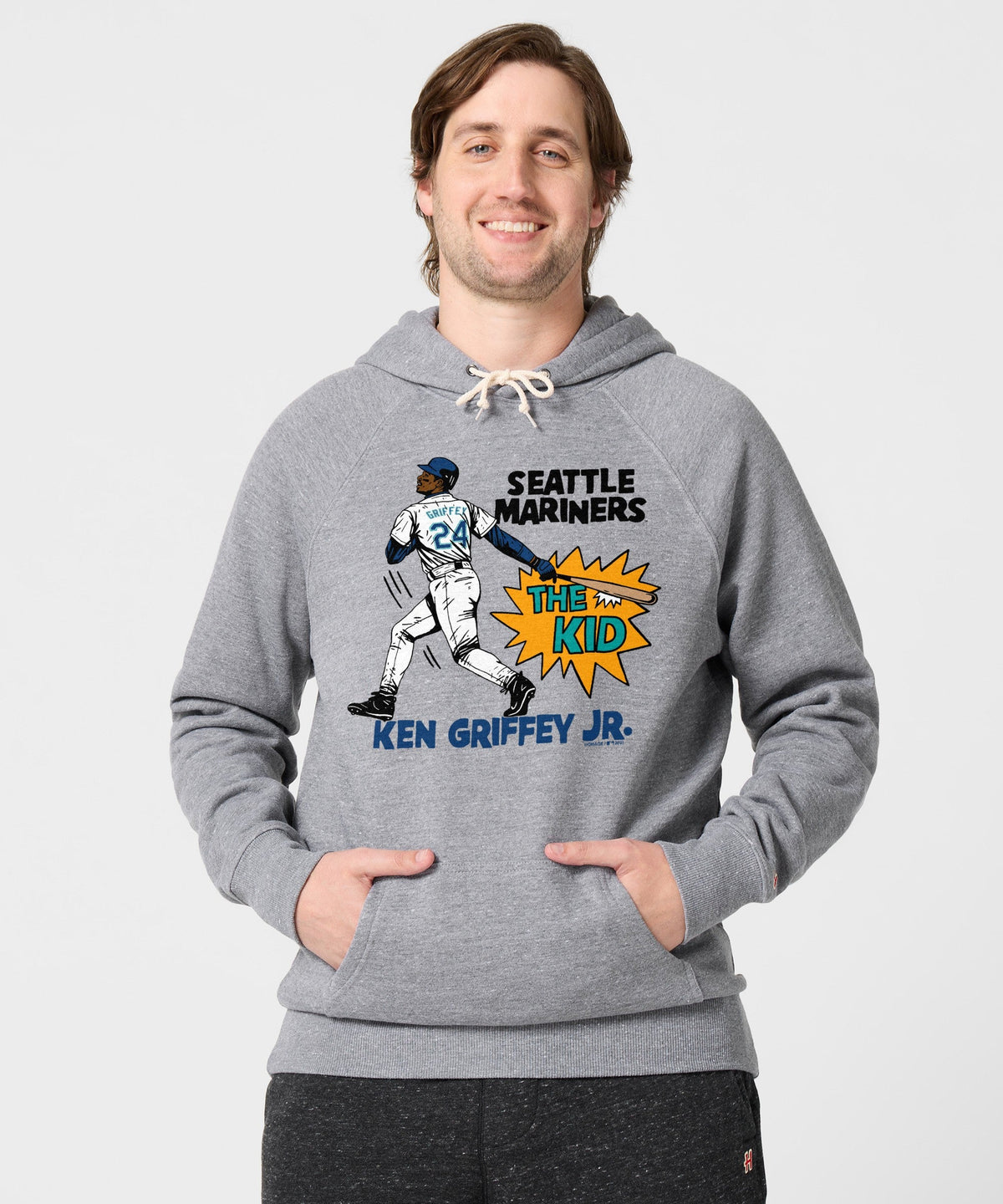 Ken Griffey Jr Mariners Home Run Hoodie product image 3