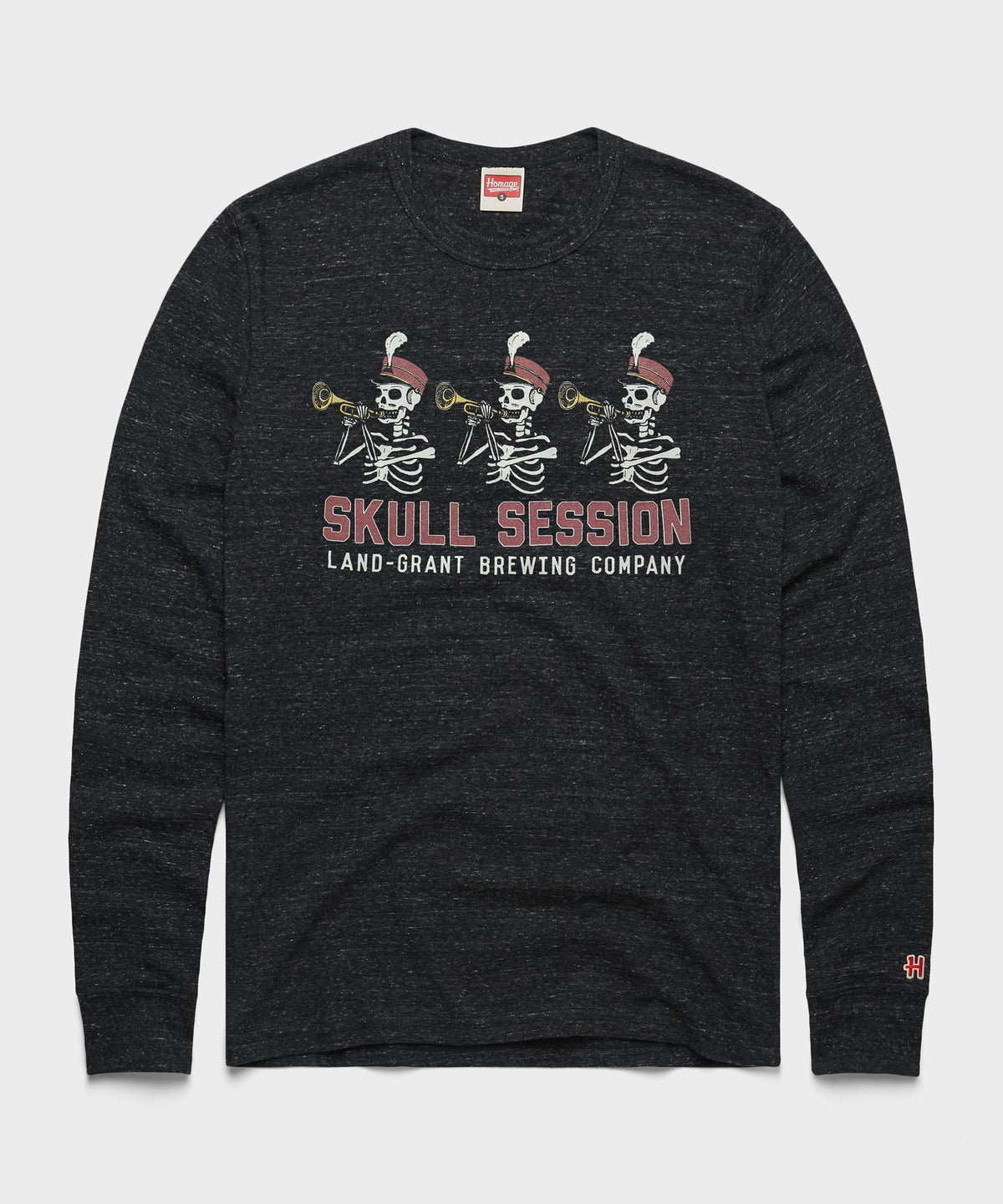 Land-Grant Skull Session Long Sleeve Tee product image 1