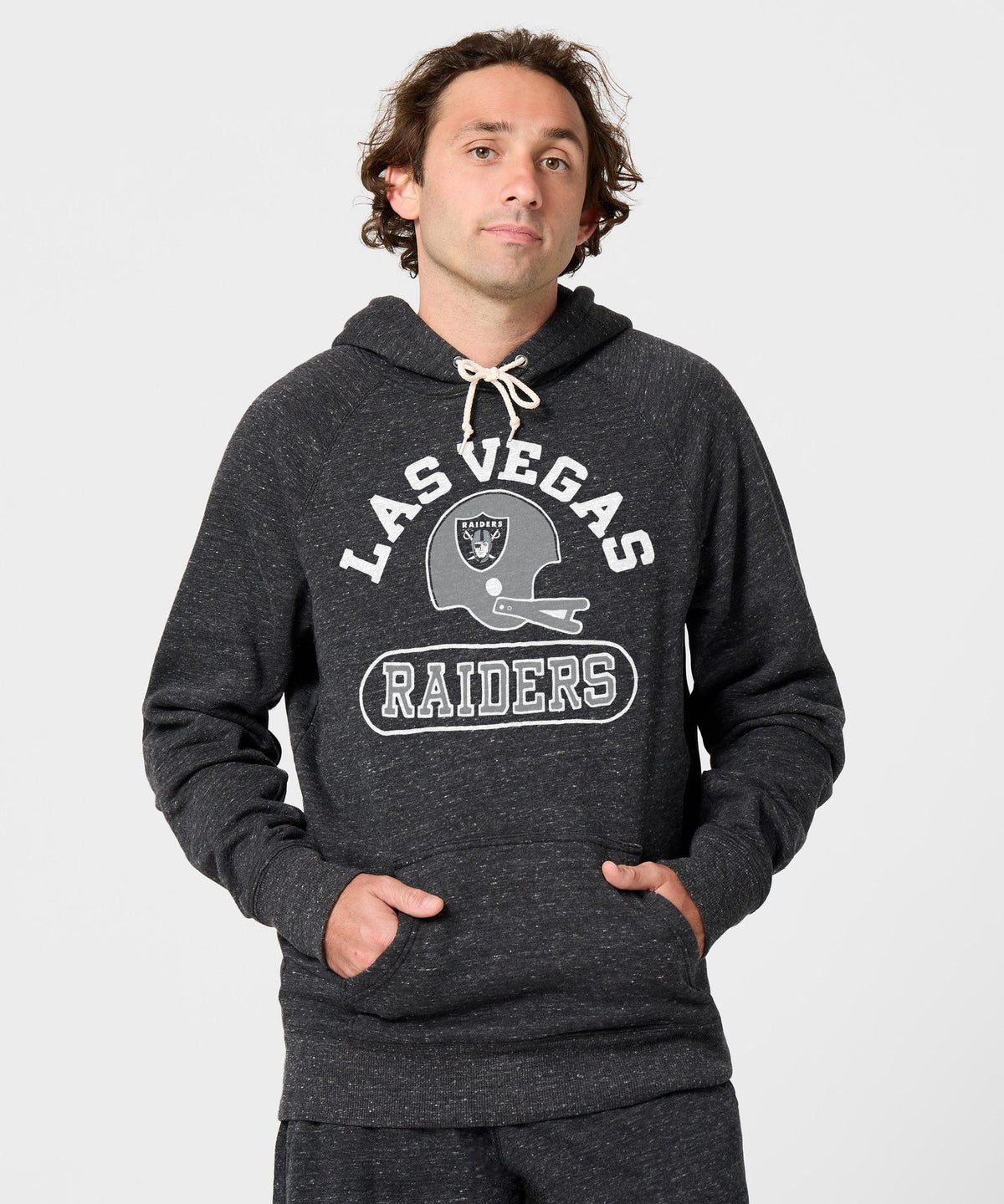 Las Vegas Raiders Throwback Helmet Hoodie product image 3
