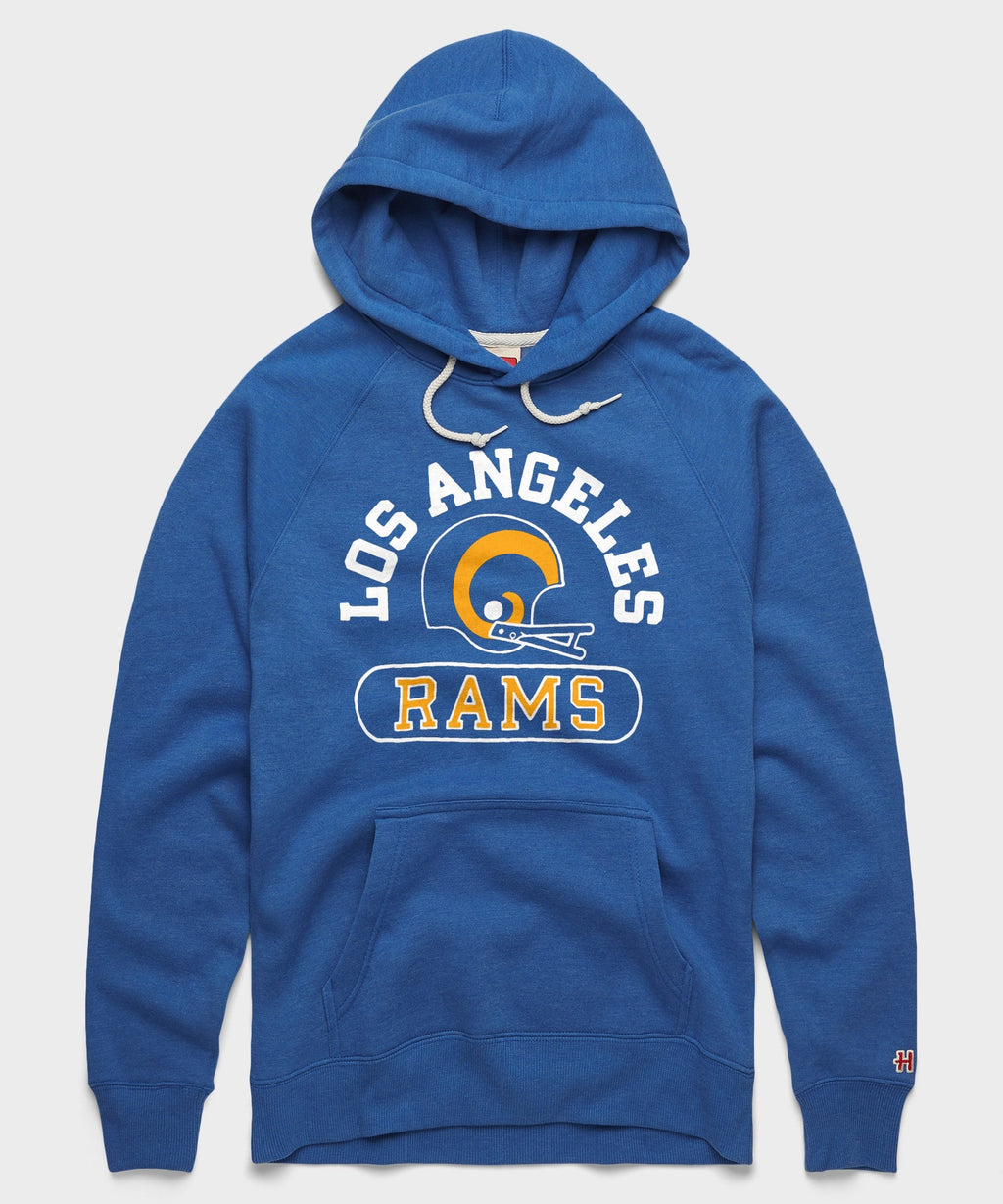 Los Angeles Rams Throwback Helmet Hoodie product image 1