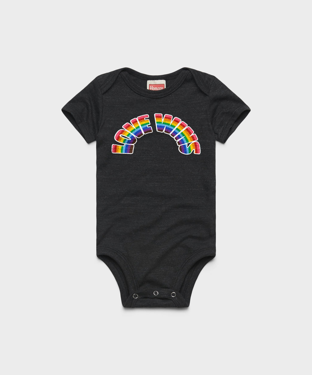Love Wins Baby One Piece