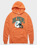 Miami Dolphins Helmet Retro Hoodie product image 1