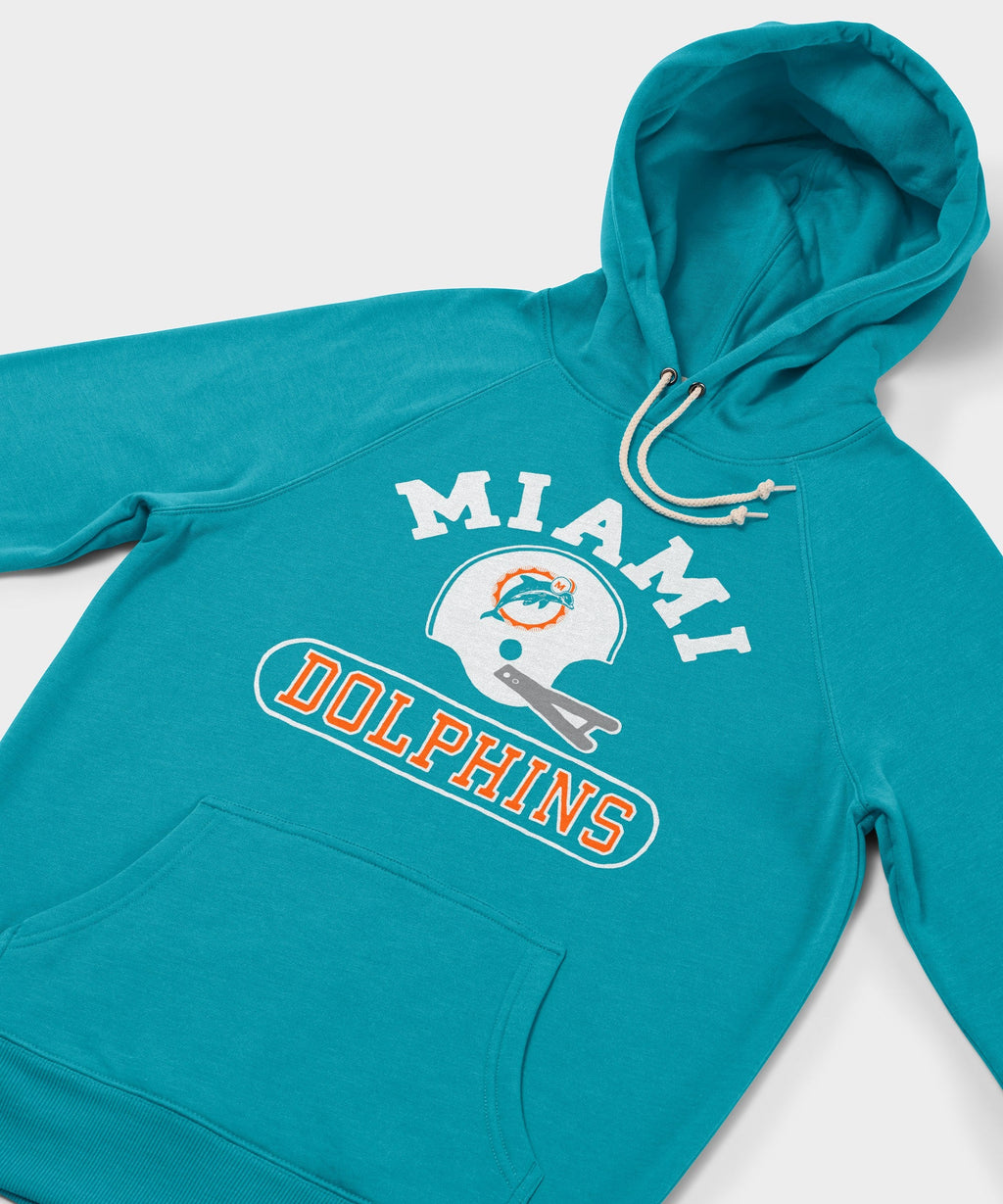 Miami Dolphins Throwback Helmet Hoodie product image 2