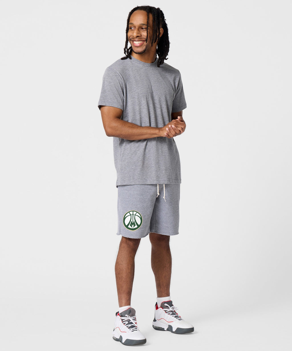 Milwaukee Bucks Alt Logo Sweat Shorts product image 5