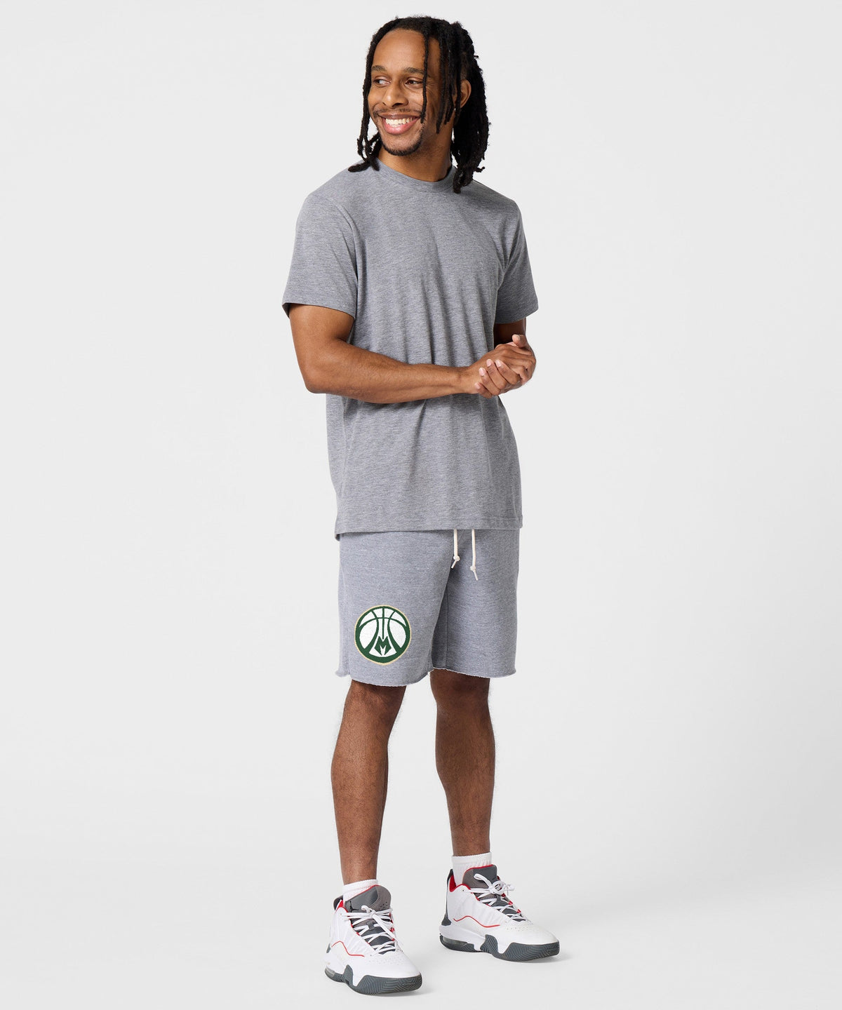 Milwaukee Bucks Alt Logo Sweat Shorts product image 5