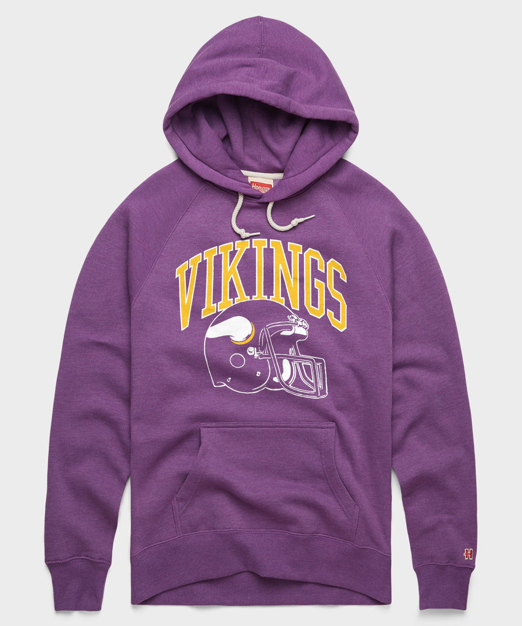 Minnesota Vikings Helmet Hoodie product image 1