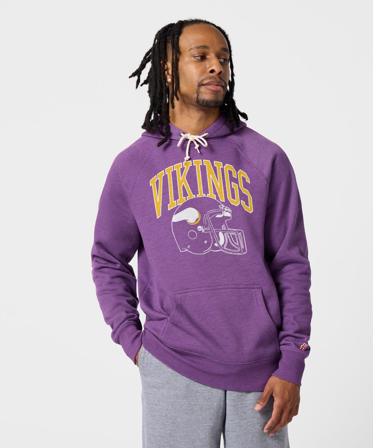 Minnesota Vikings Helmet Hoodie product image 3