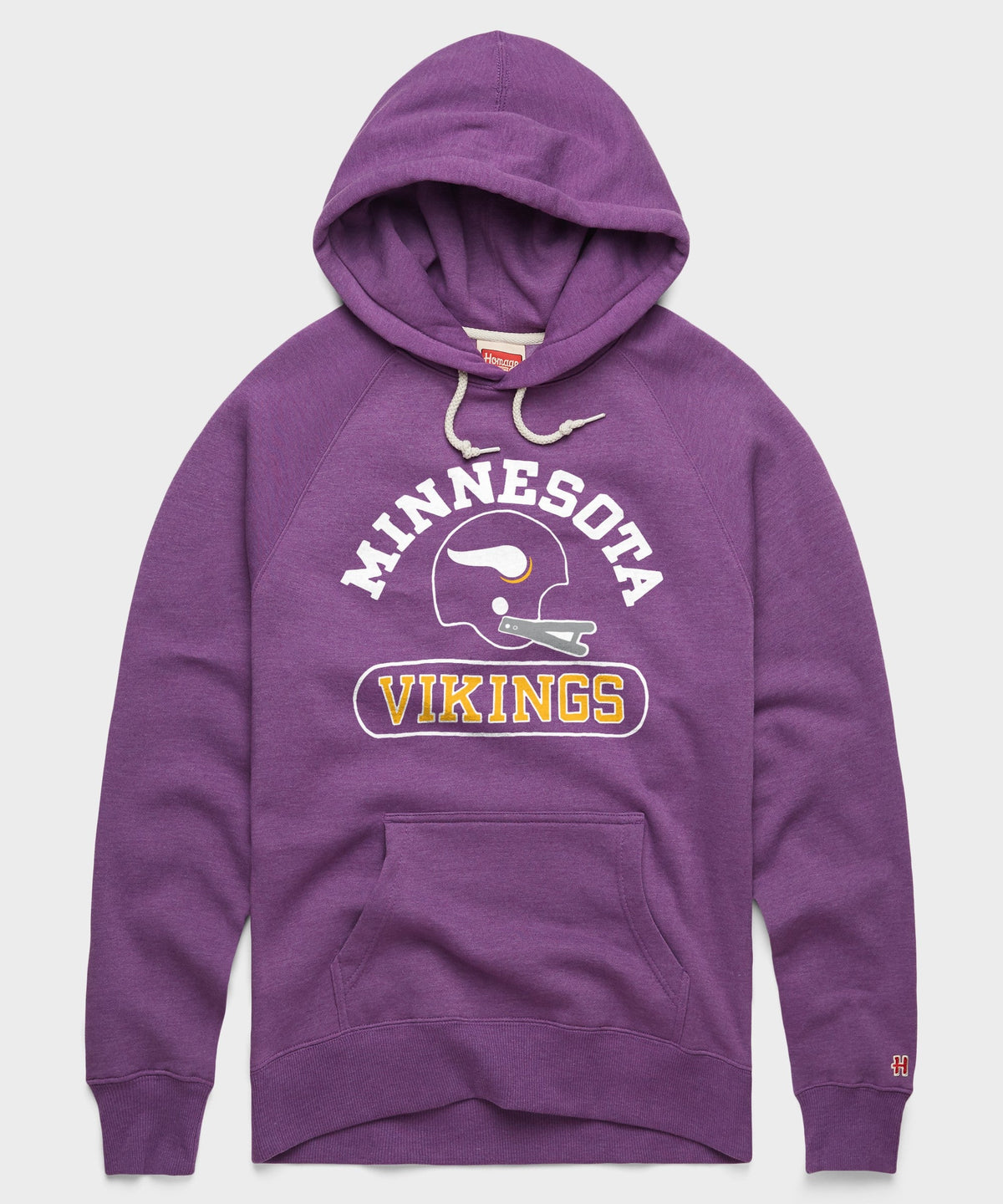Minnesota Vikings Throwback Helmet Hoodie product image 1