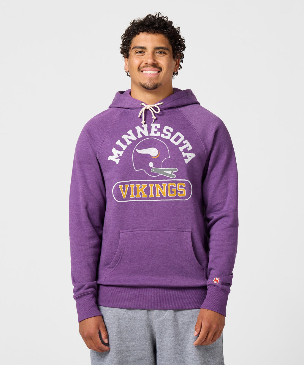 Minnesota Vikings Throwback Helmet Hoodie product image 3