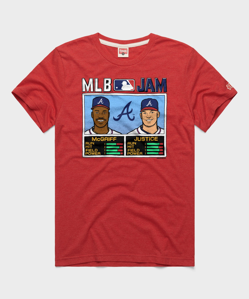 MLB Jam Braves McGriff and Justice product image 1
