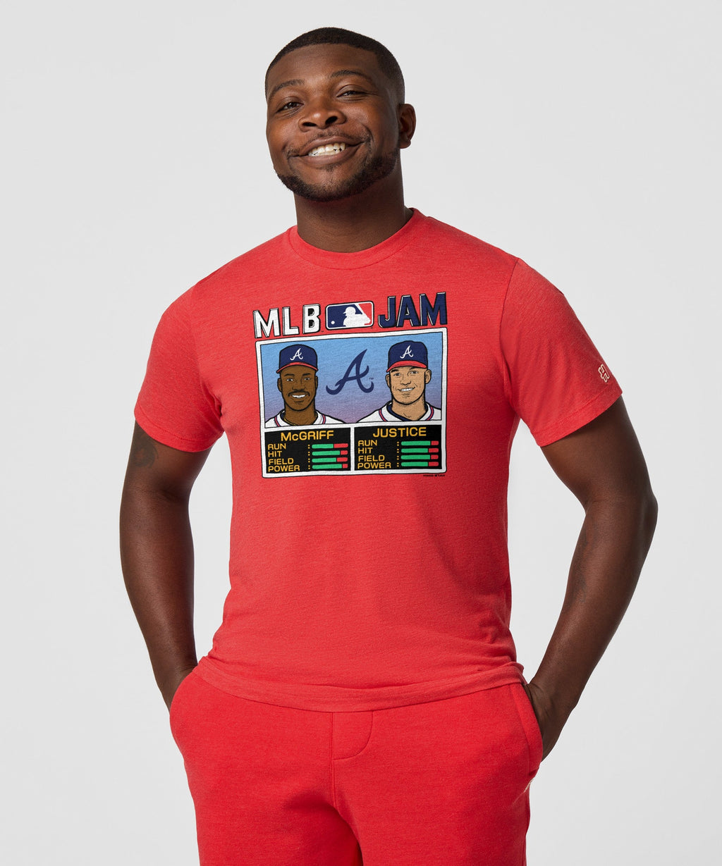 MLB Jam Braves McGriff and Justice product image 3