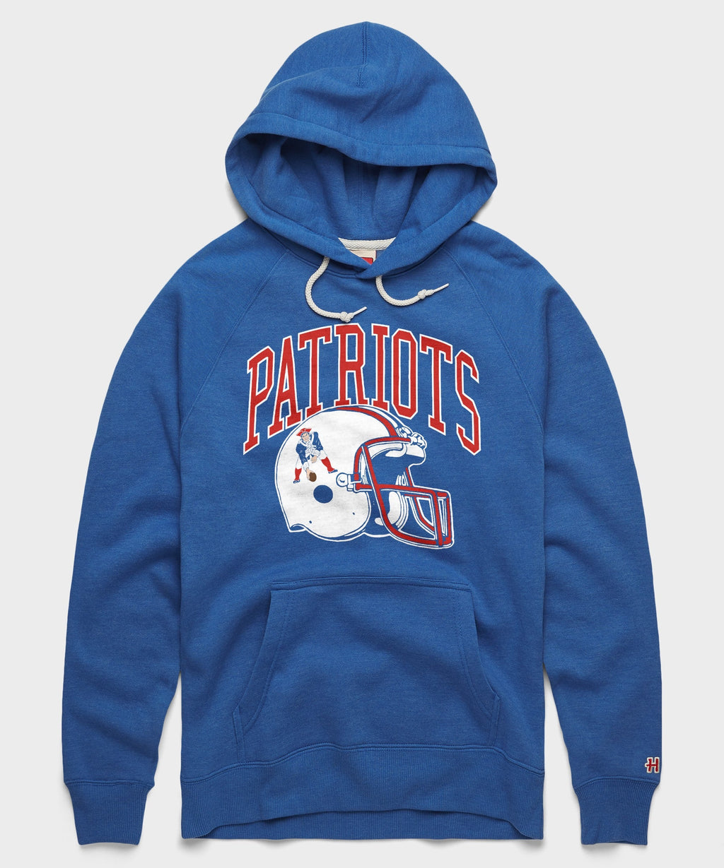 New England Patriots Helmet Retro Hoodie product image 2