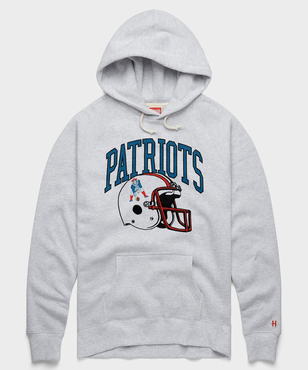 New England Patriots Helmet Retro Hoodie product image 1