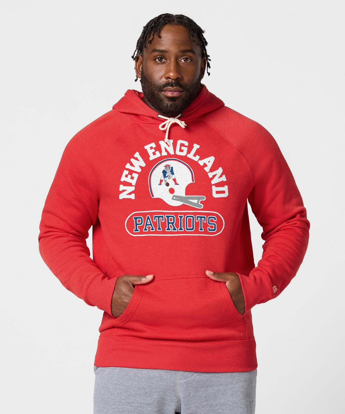 New England Patriots Throwback Helmet Hoodie product image 3