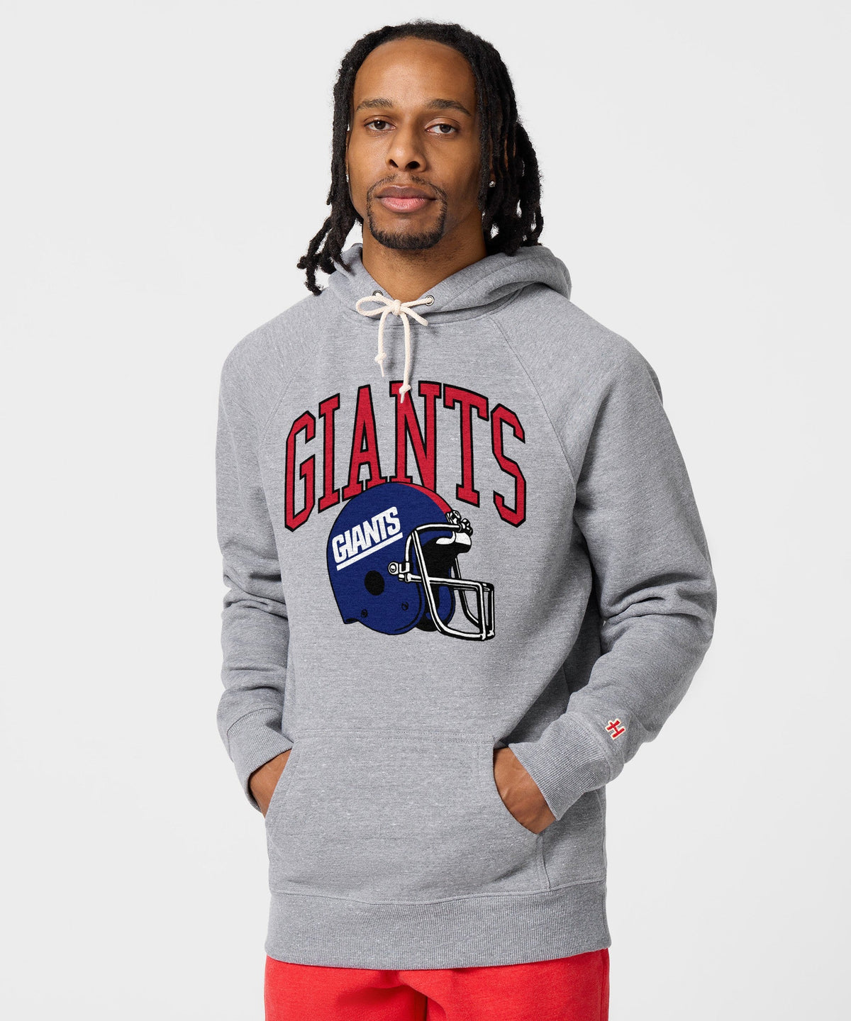 New York Giants Helmet Retro Hoodie product image 3