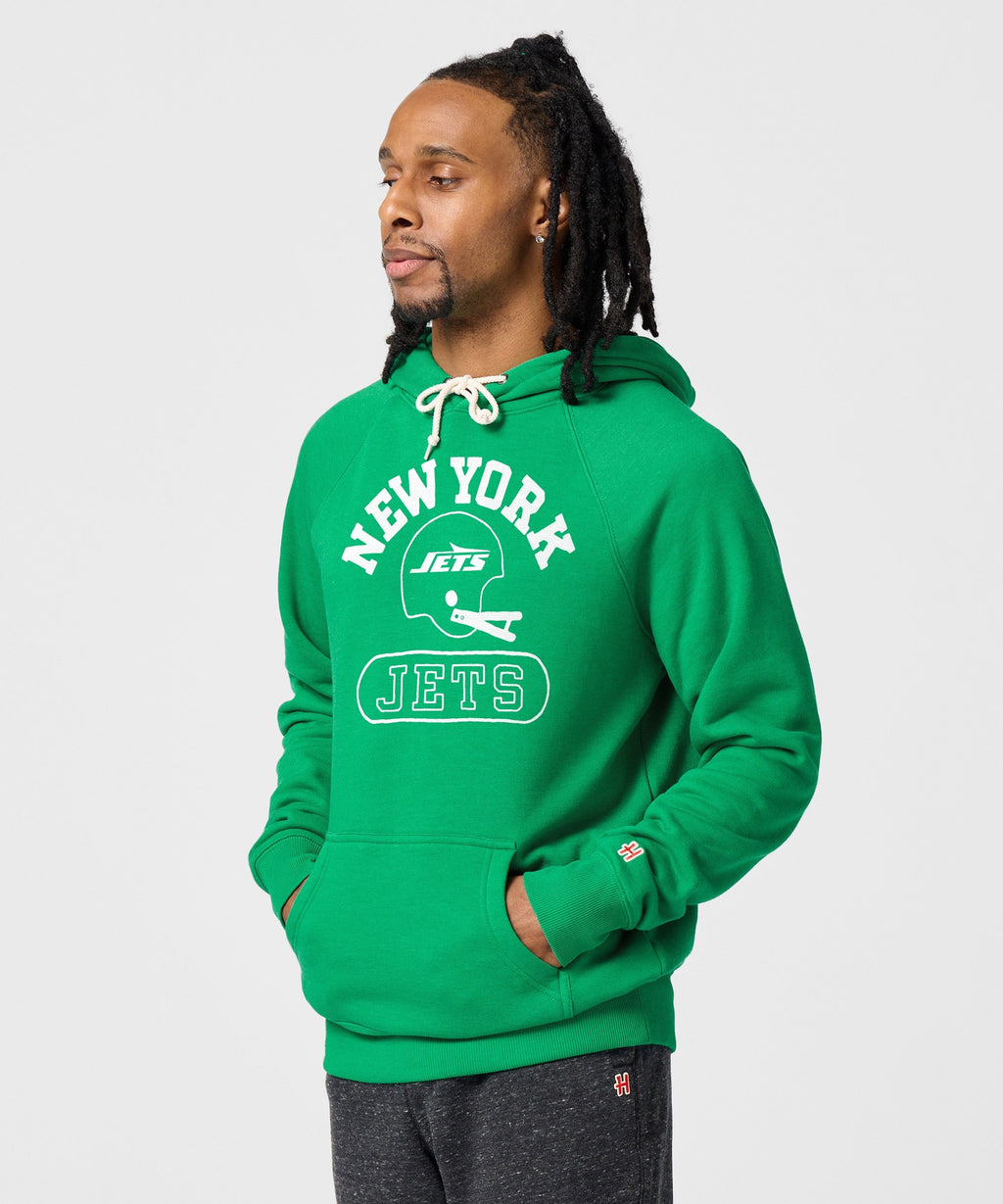 New York Jets Throwback Helmet Hoodie product image 3