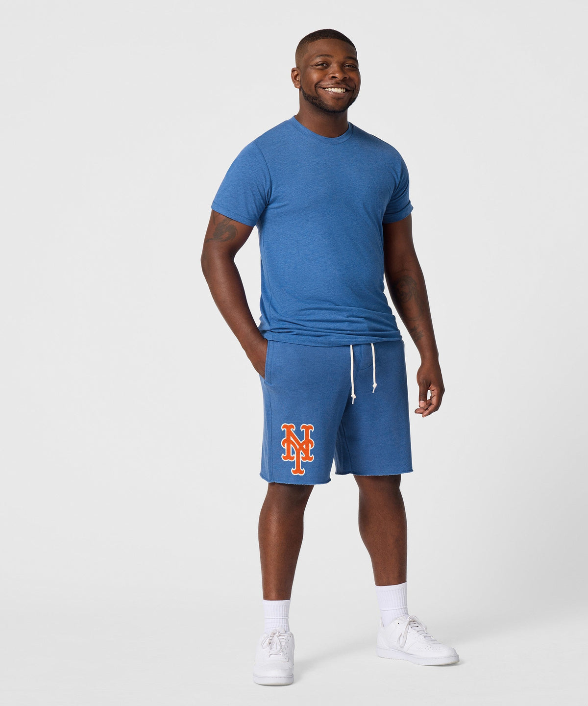 New York Mets Cap Logo '13 Sweat Shorts