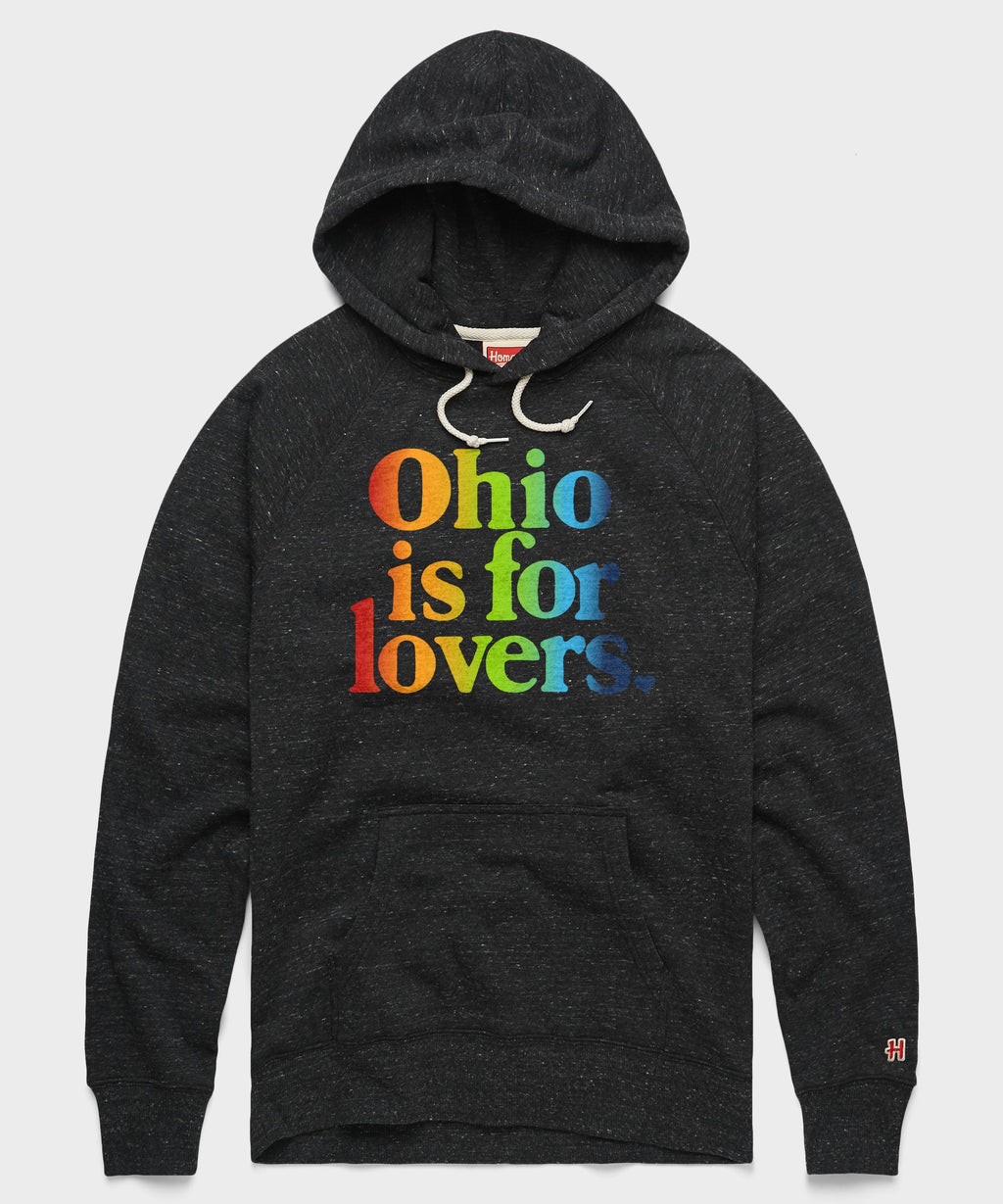 Ohio Is For Lovers Rainbow Hoodie product image 1