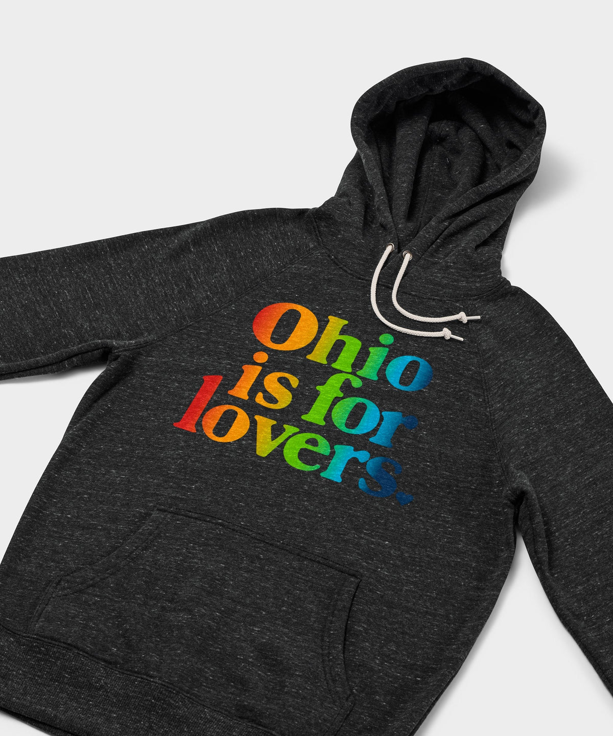 Ohio Is For Lovers Rainbow Hoodie product image 2