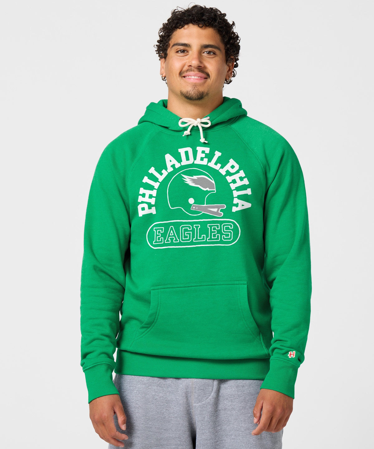 Philadelphia Eagles Throwback Helmet Hoodie product image 3