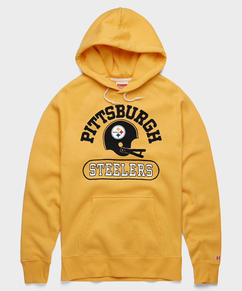 Pittsburgh Steelers Throwback Helmet Hoodie product image 1