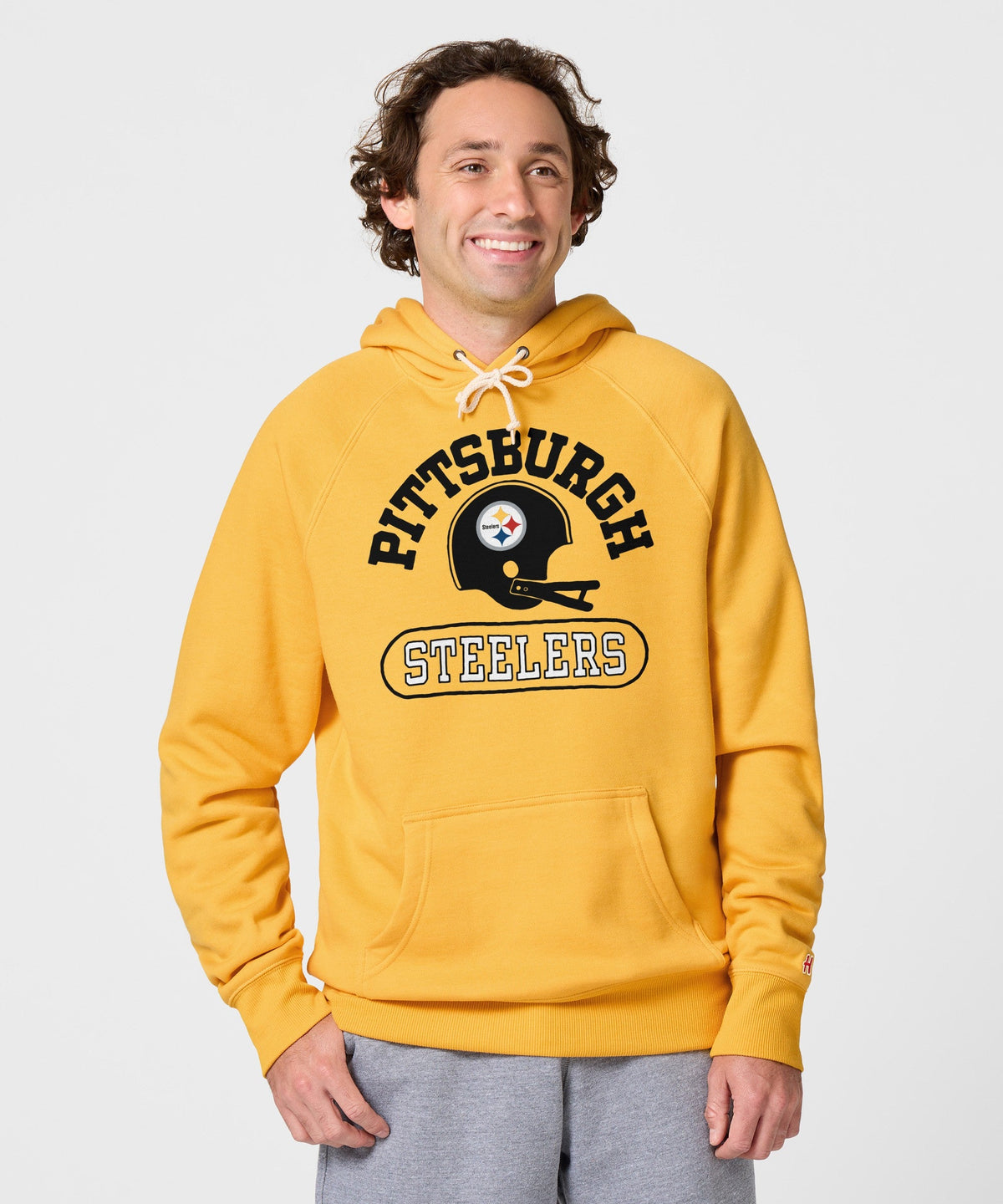 Pittsburgh Steelers Throwback Helmet Hoodie product image 3