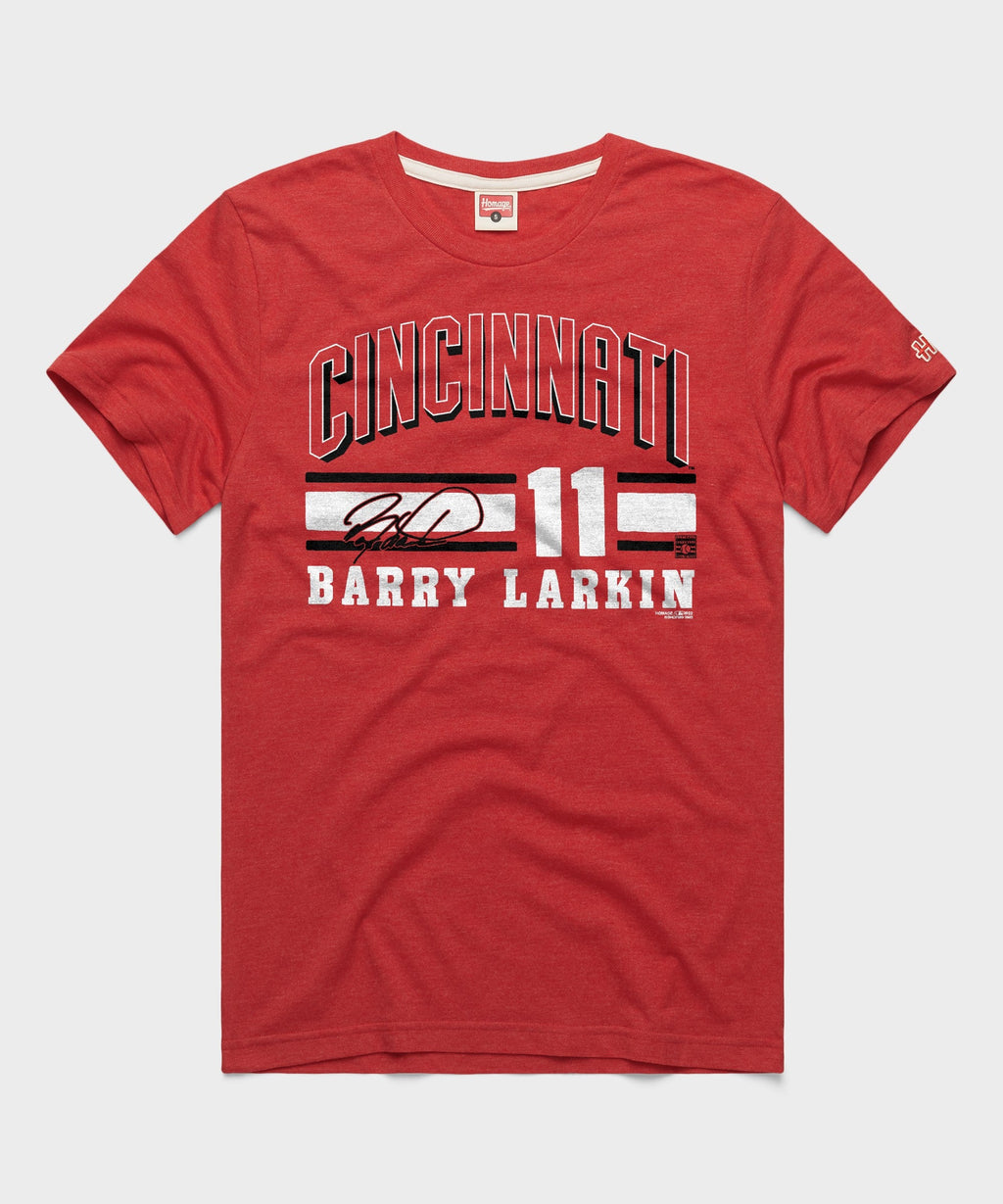 Reds Barry Larkin Signature Jersey product image 1