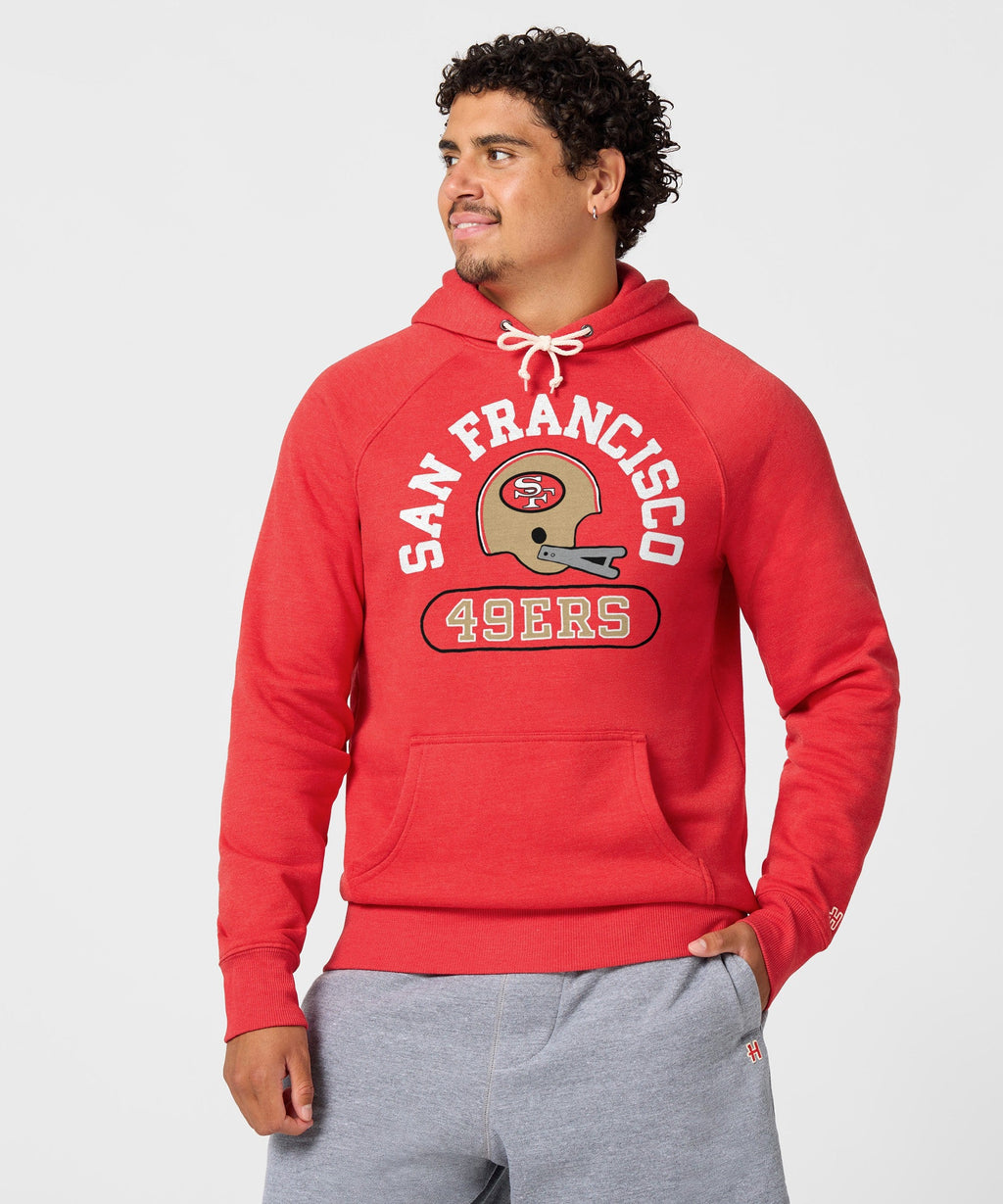 San Francisco 49ers Throwback Helmet Hoodie product image 3